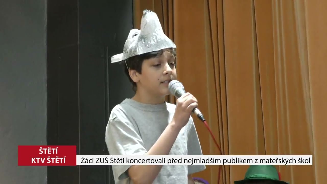 ŠTĚTÍ: Žáci ZUŠ koncertovali před nejmladším publikem z mateřských škol