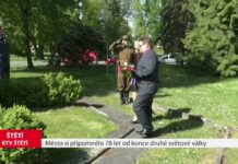 ŠTĚTÍ: Město si připomnělo 78 let od konce druhé světové války