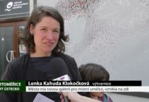 LITOMĚŘICE: Město má novou galerii pro místní umělce, vznikla na zdi