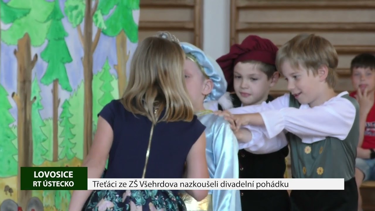 LOVOSICE: Třeťáci ze ZŠ Všehrdova nazkoušeli divadelní pohádku