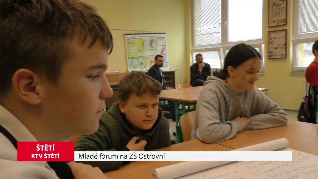 ŠTĚTÍ: Mladé fórum na ZŠ Ostrovní