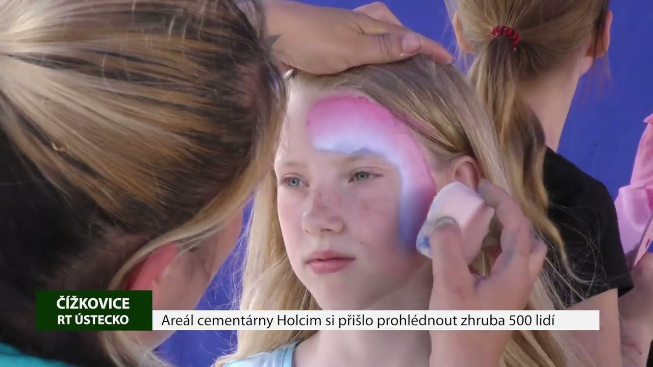 ČÍŽKOVICE: Areál cementárny Holcim si přišlo prohlédnout zhruba 500 lidí