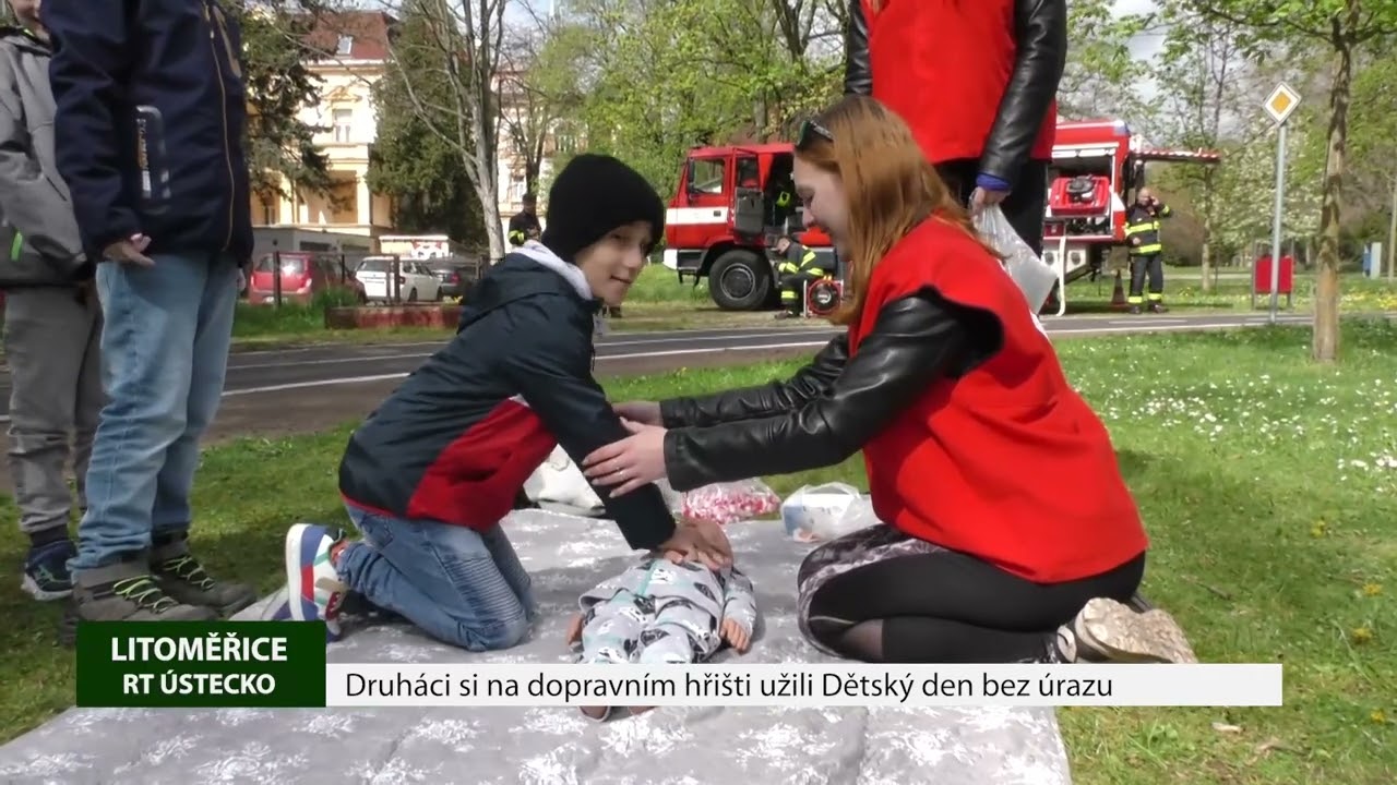 LITOMĚŘICE: Druháci si na dopravním hřišti užili Dětský den bez úrazu