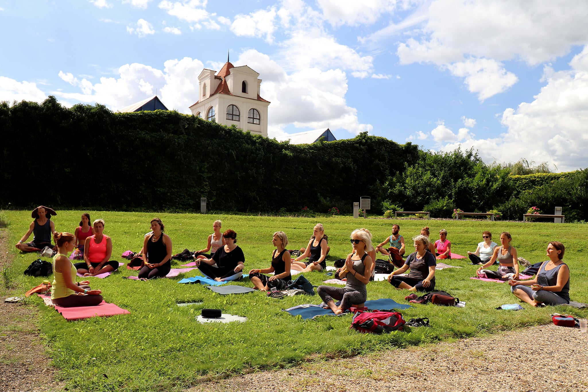 Litoměřické ÓM tentokrát v ploskovickém zámeckém parku