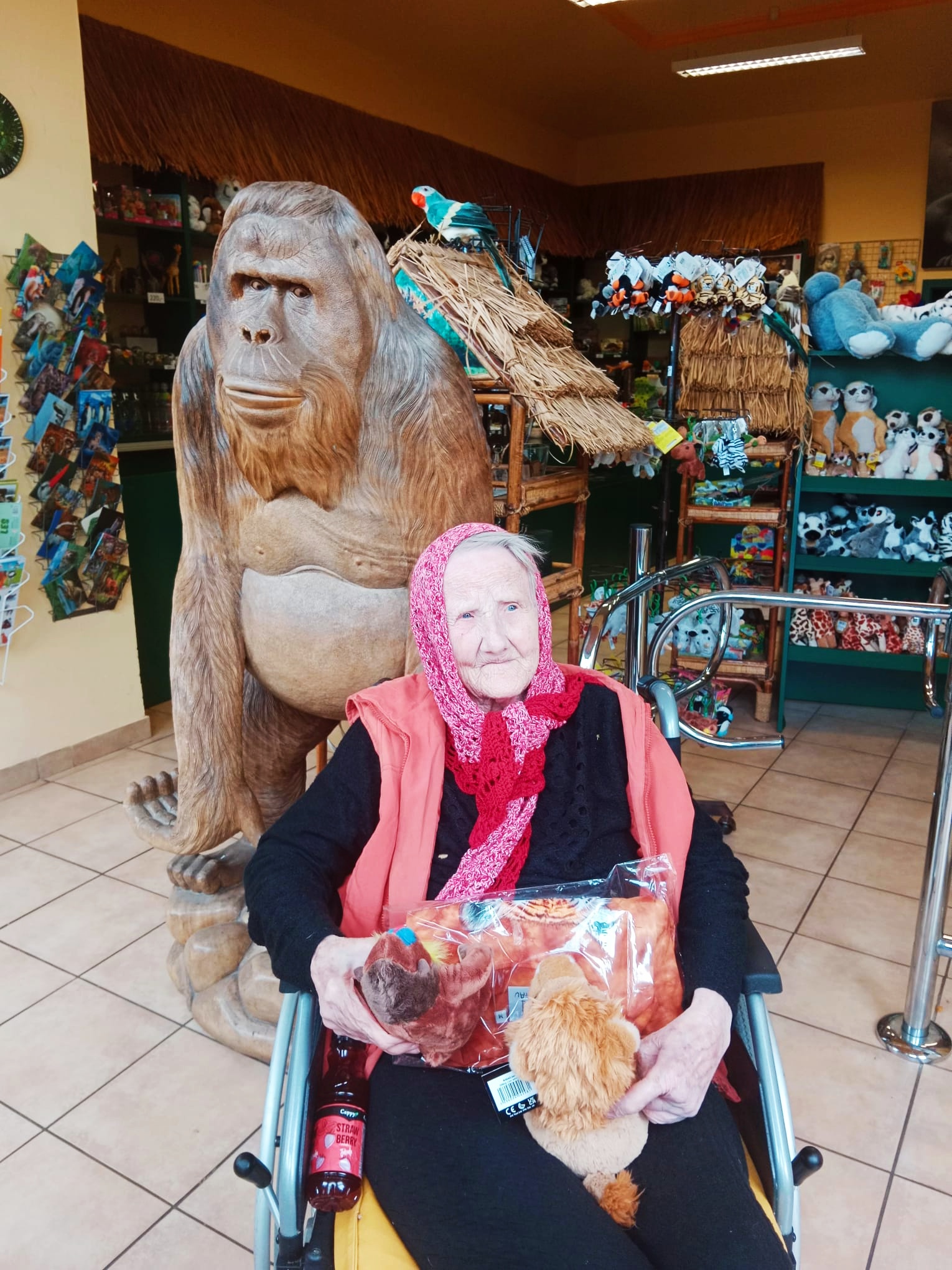 I návštěva zoologické zahrady může být pro seniora splněným přáním!