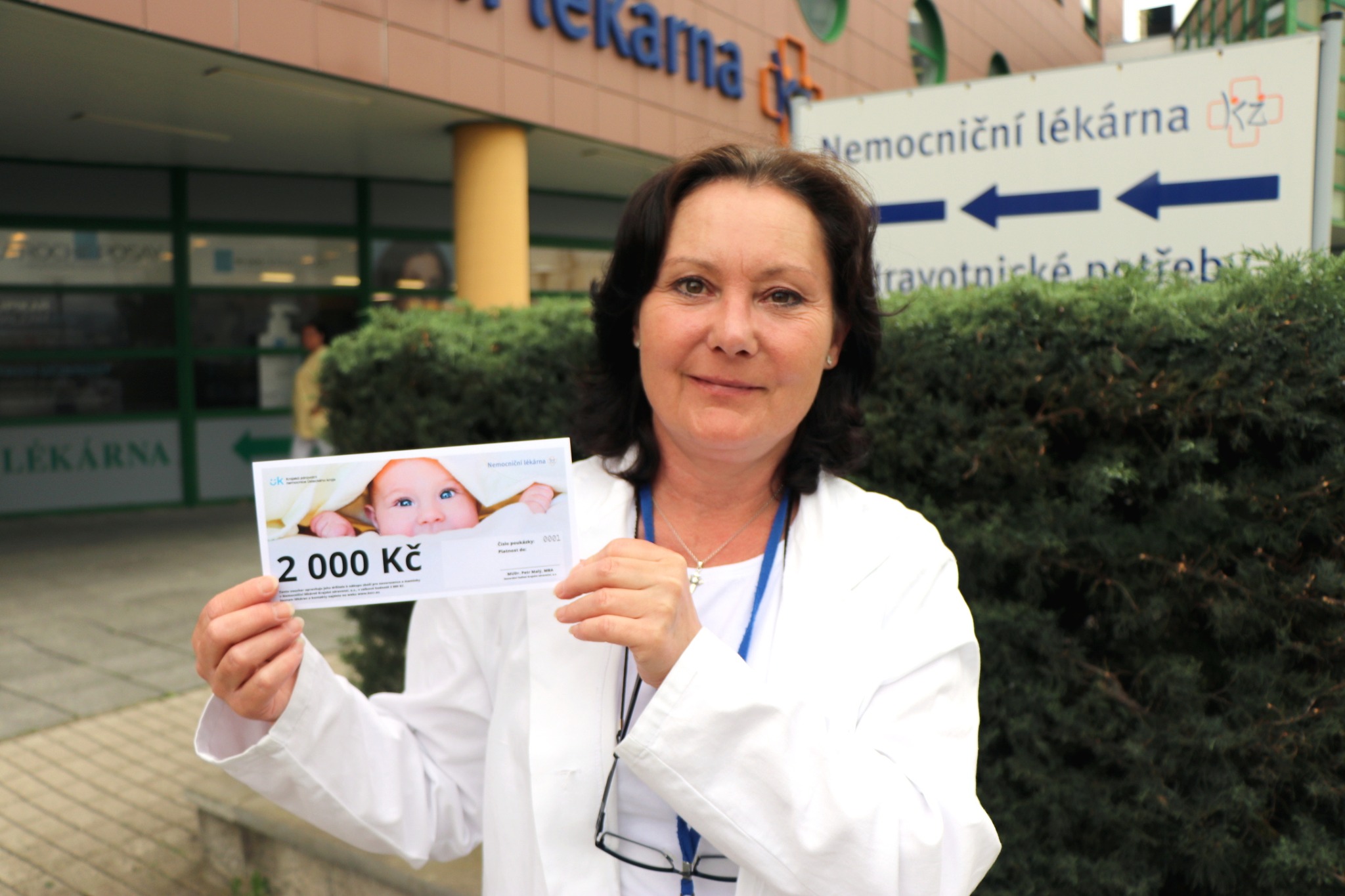 Za porod v litoměřické porodnici získají maminky poukázku na 2.000,- Kč