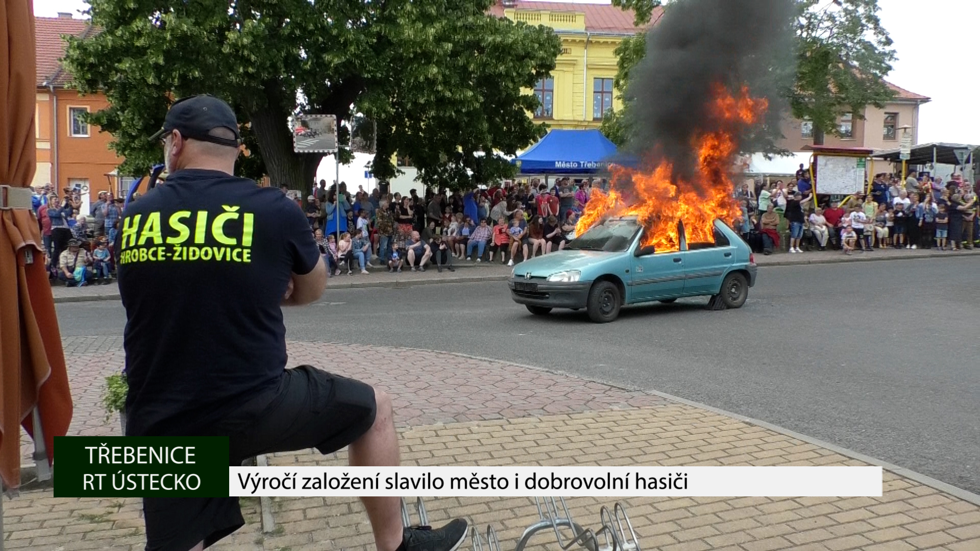 TŘEBENICE: Výročí založení slavilo město i dobrovolní hasiči