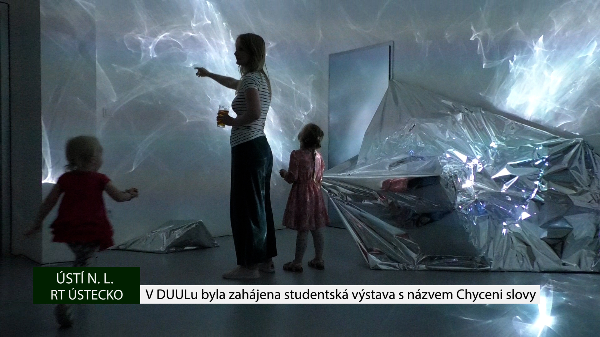 ÚSTÍ N. L.: V DUULu byla zahájena studentská výstava s názvem Chyceni slovy