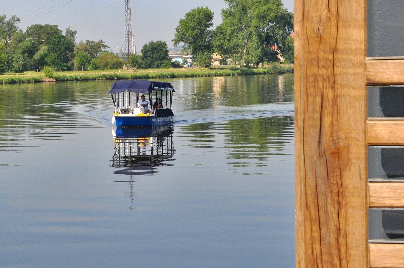 Labe a Ohře mezi Litoměřicemi a Terezínem brázdí nová lodní linka