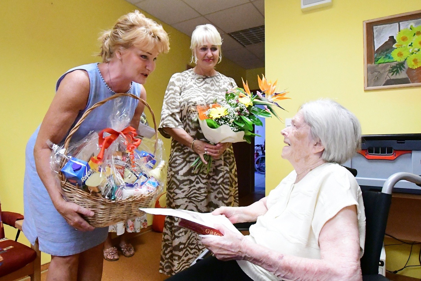 Litoměřičanka Anna Kočařová oslavila sté narozeniny