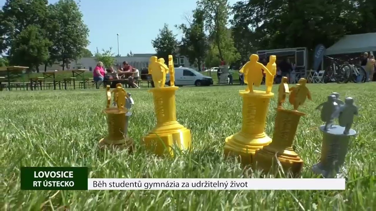 LOVOSICE: Běh studentů gymnázia za udržitelný život