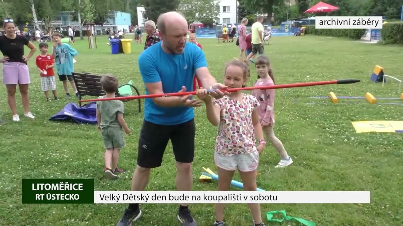 LITOMĚŘICE: Velký Dětský den bude na koupališti v sobotu