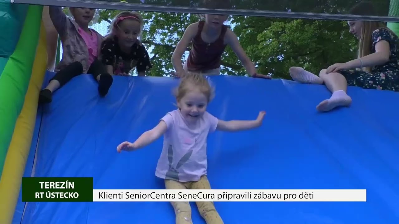 TEREZÍN: Klienti SeniorCentra SeneCura připravili zábavu pro děti