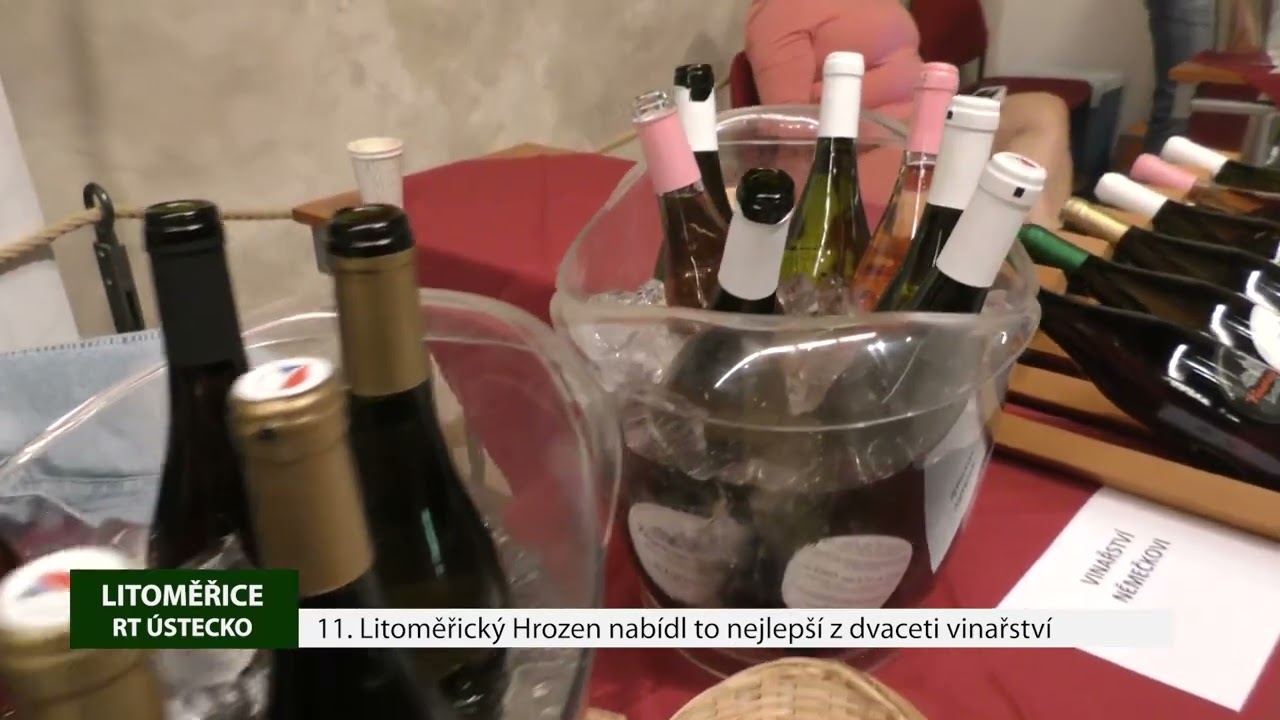 LITOMĚŘICE: 11. Litoměřický Hrozen nabídl to nejlepší z dvaceti vinařství