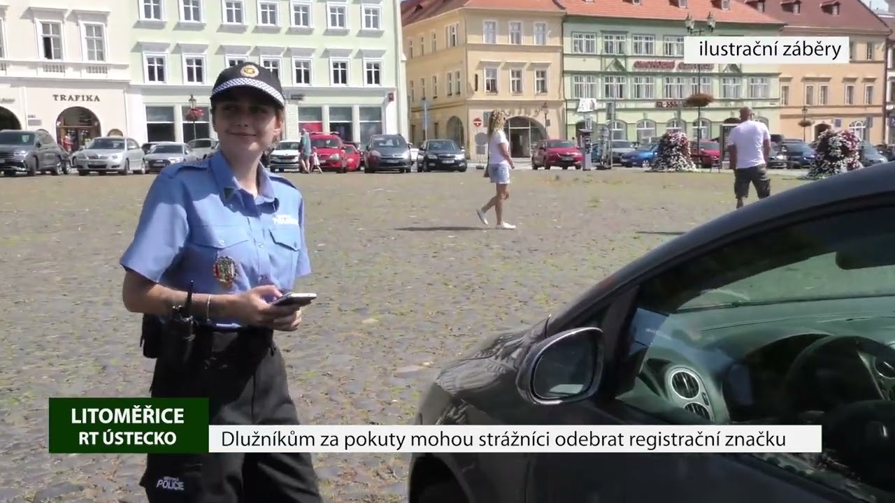 LITOMĚŘICE: Dlužníkům za pokuty mohou strážníci odebrat registrační značku