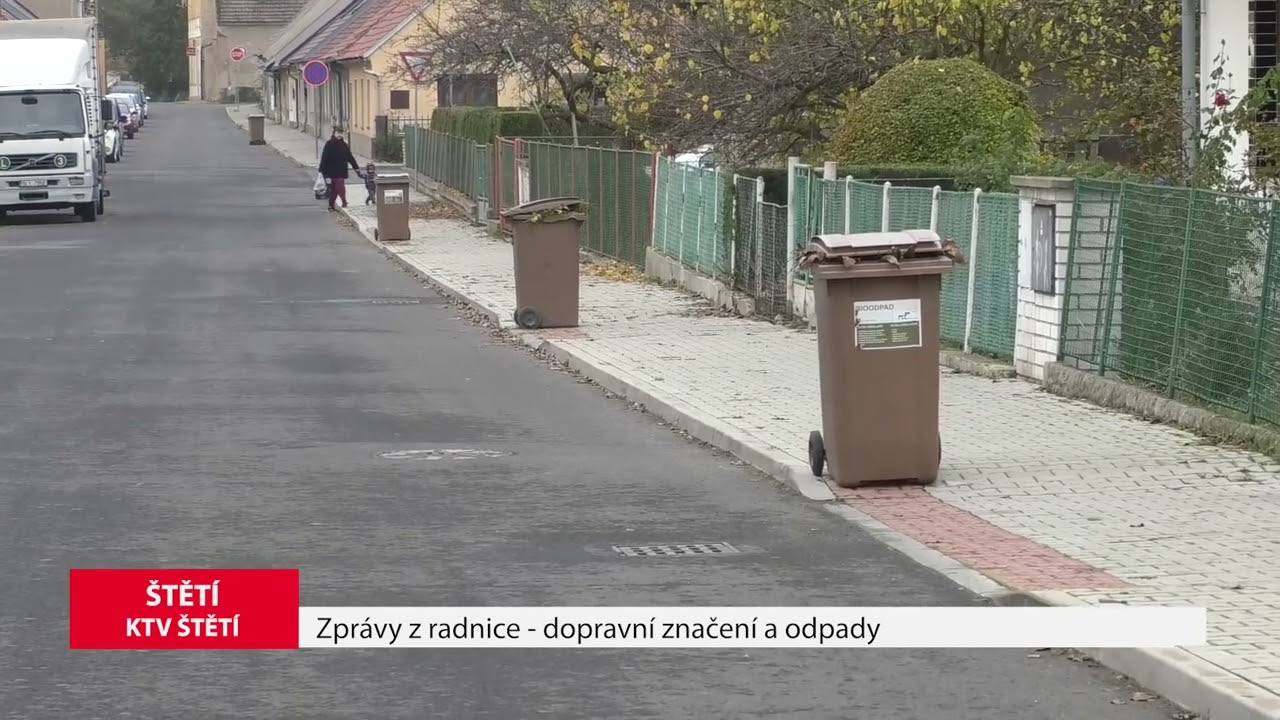 ŠTĚTÍ: Zprávy z radnice – dopravní značení a odpady