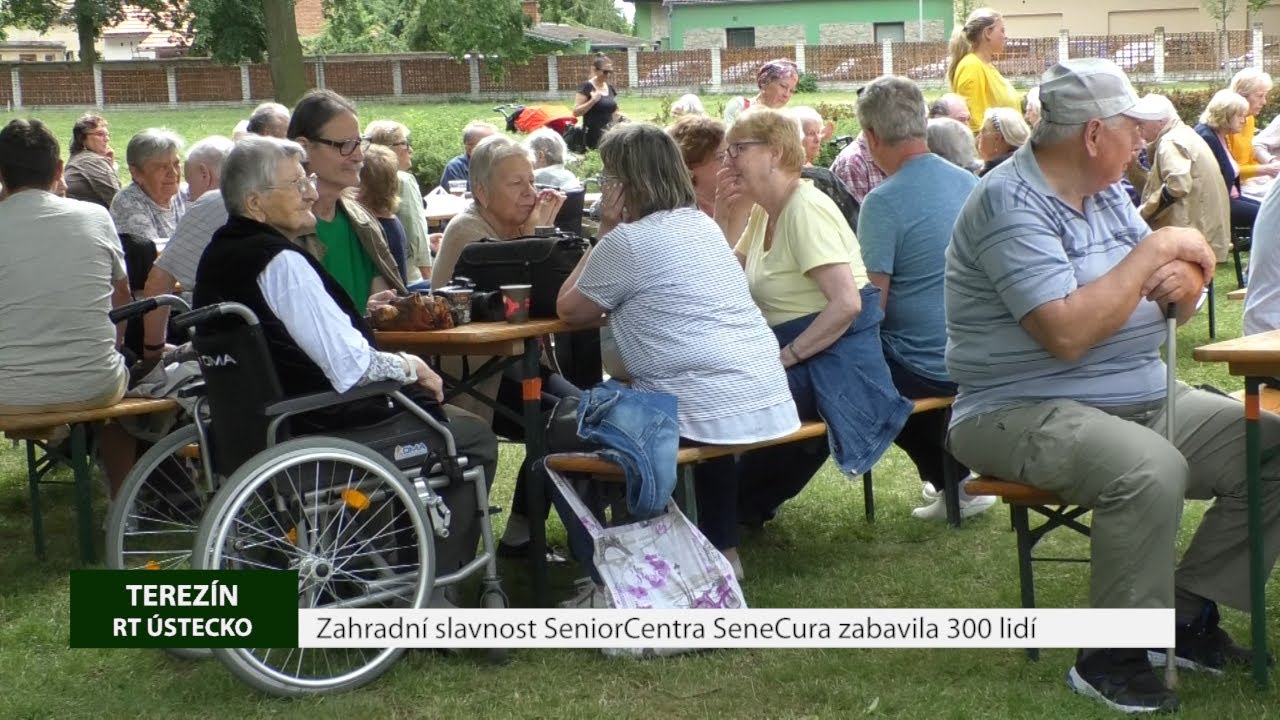 TEREZÍN: Zahradní slavnost SeniorCentra SeneCura zabavila 300 lidí