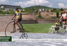 V. ŽERNOSEKY: Charitativní projekt Na kole dětem podpořilo i město Litoměřice