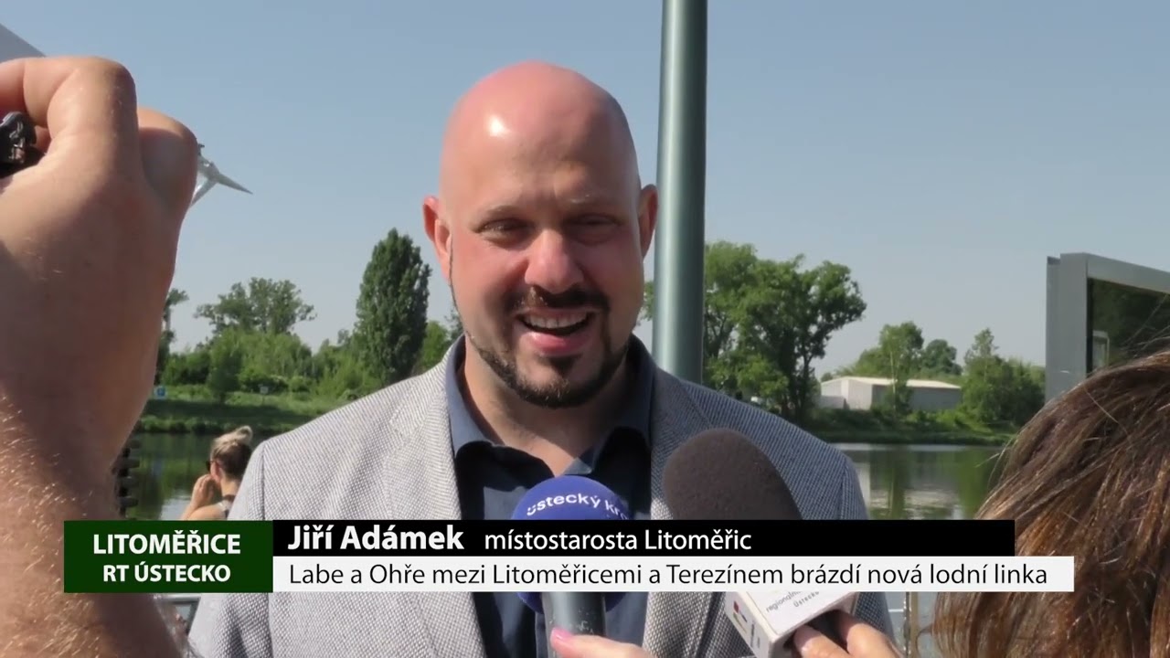 LITOMĚŘICE: Labe a Ohře mezi Litoměřicemi a Terezínem brázdí nová lodní linka