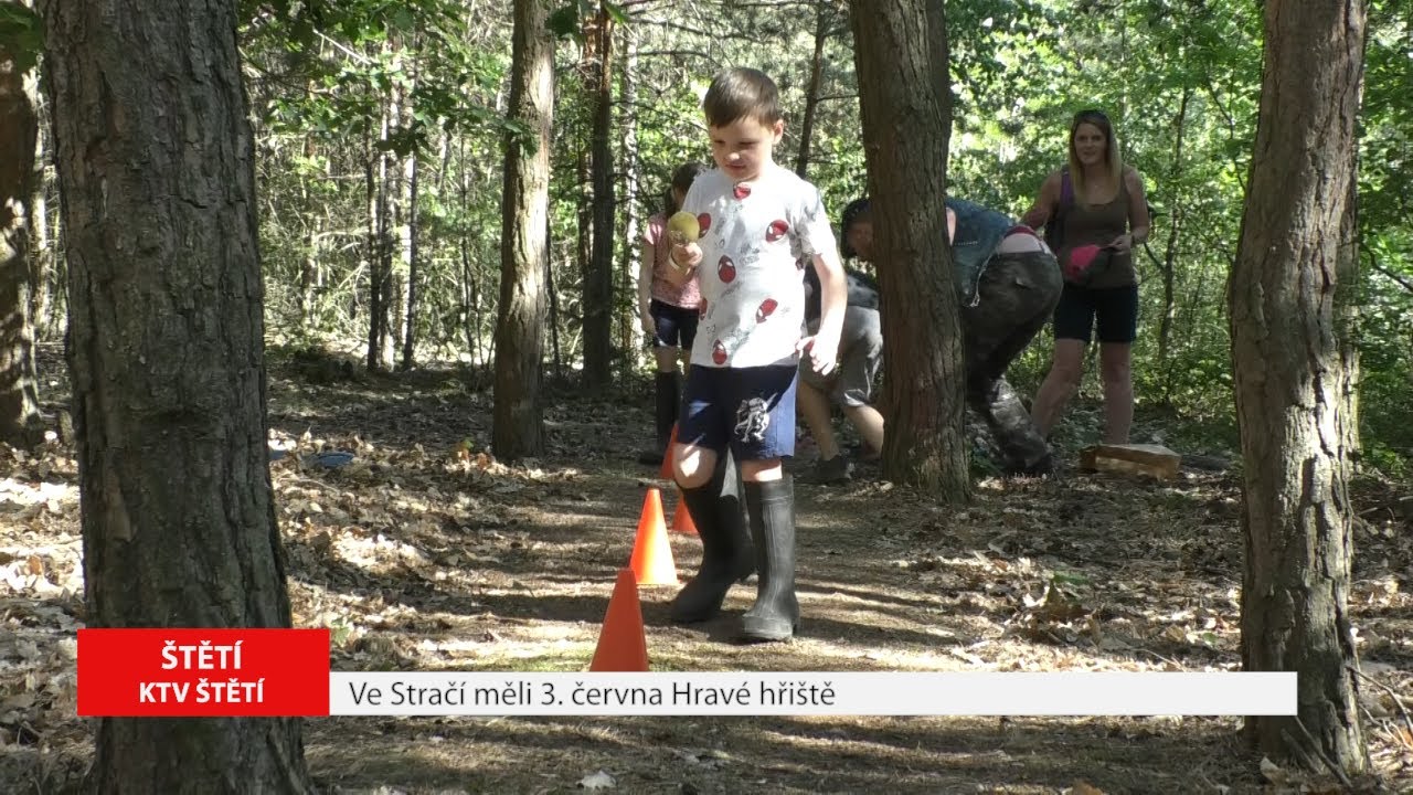 ŠTĚTÍ: Ve Stračí uspořádali pro děti Hravé hřiště