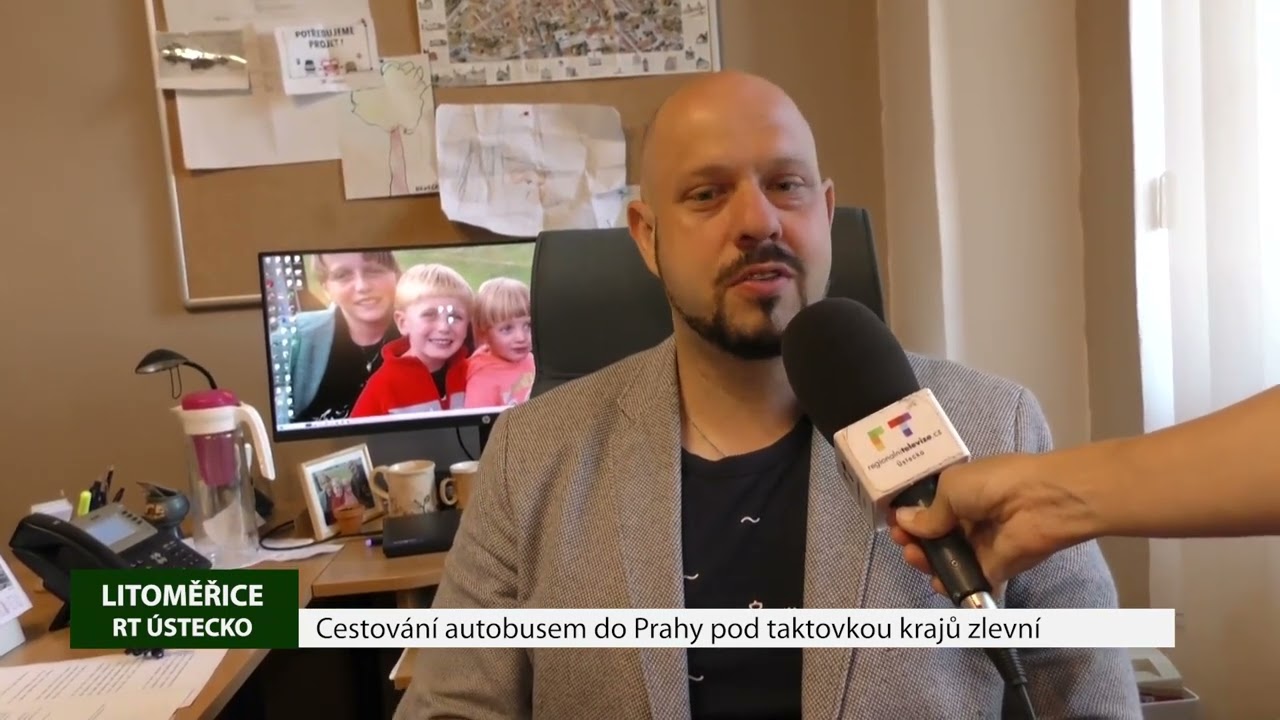 LITOMĚŘICE: Cestování autobusem do Prahy pod taktovkou krajů zlevní