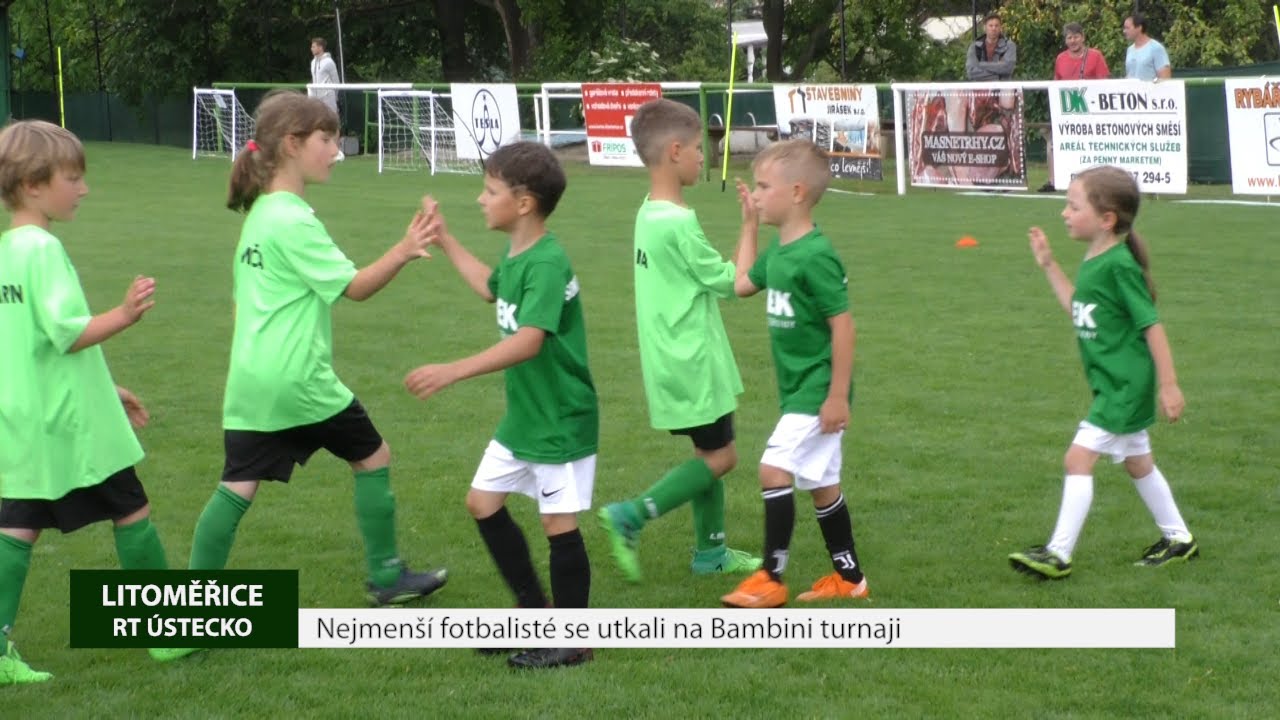 LITOMĚŘICE: Nejmenší fotbalisté se utkali na Bambini turnaji