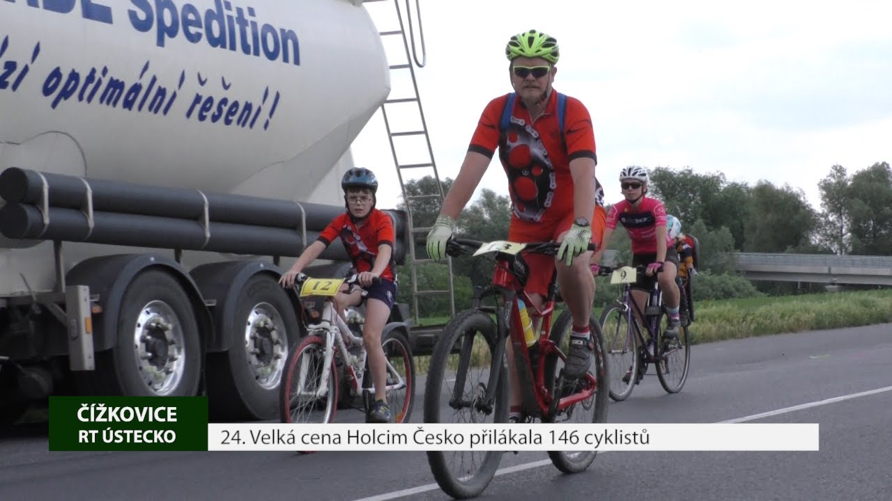 ČÍŽKOVICE: 24. Velká cena Holcim Česko přilákala 146 cyklistů