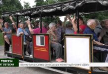 TEREZÍN: Klienty SeniorCentra SeneCura po městě vozil výletní vláček