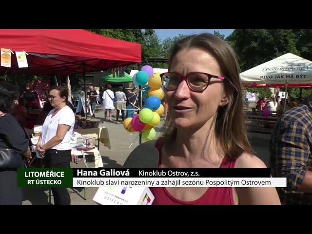 LITOMĚŘICE: Kinoklub slaví narozeniny a zahájil sezónu Pospolitým Ostrovem