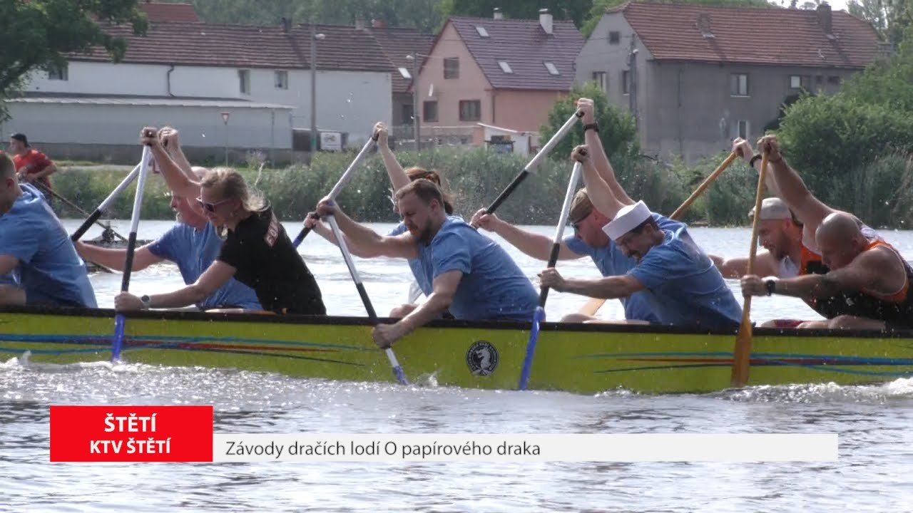 ŠTĚTÍ: Závody dračích lodí O papírového draka