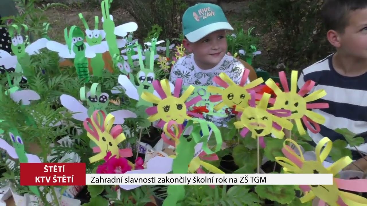 ŠTĚTÍ: Zahradní slavnosti zakončily školní rok na ZŠ TGM