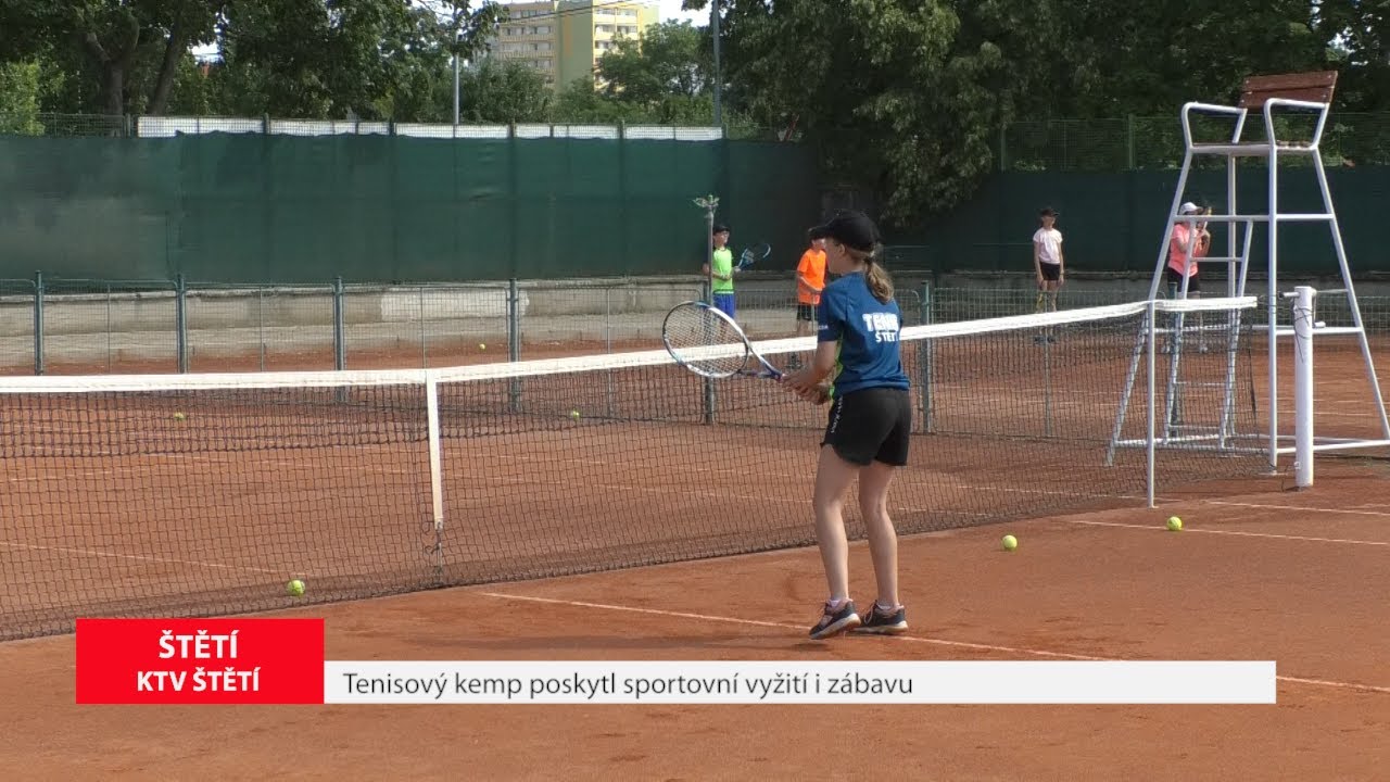ŠTĚTÍ: Tenisový kemp poskytl sportovní vyžití i zábavu