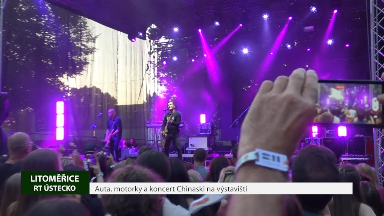 LITOMĚŘICE: Auta, motorky a koncert Chinaski na výstavišti