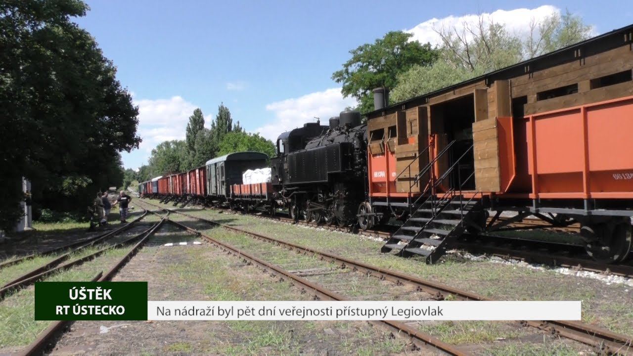 ÚŠTĚK: Na nádraží byl pět dní veřejnosti přístupný Legiovlak