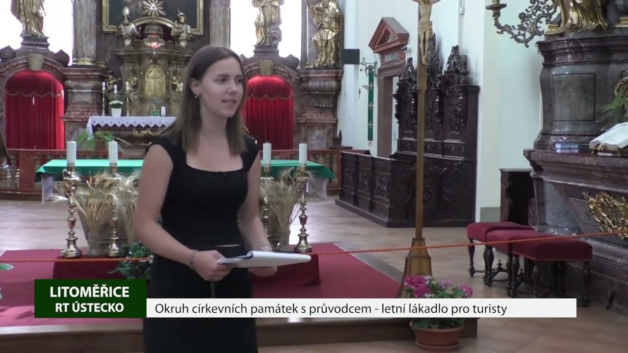 LITOMĚŘICE: Okruh církevních památek s průvodcem – letní lákadlo pro turisty