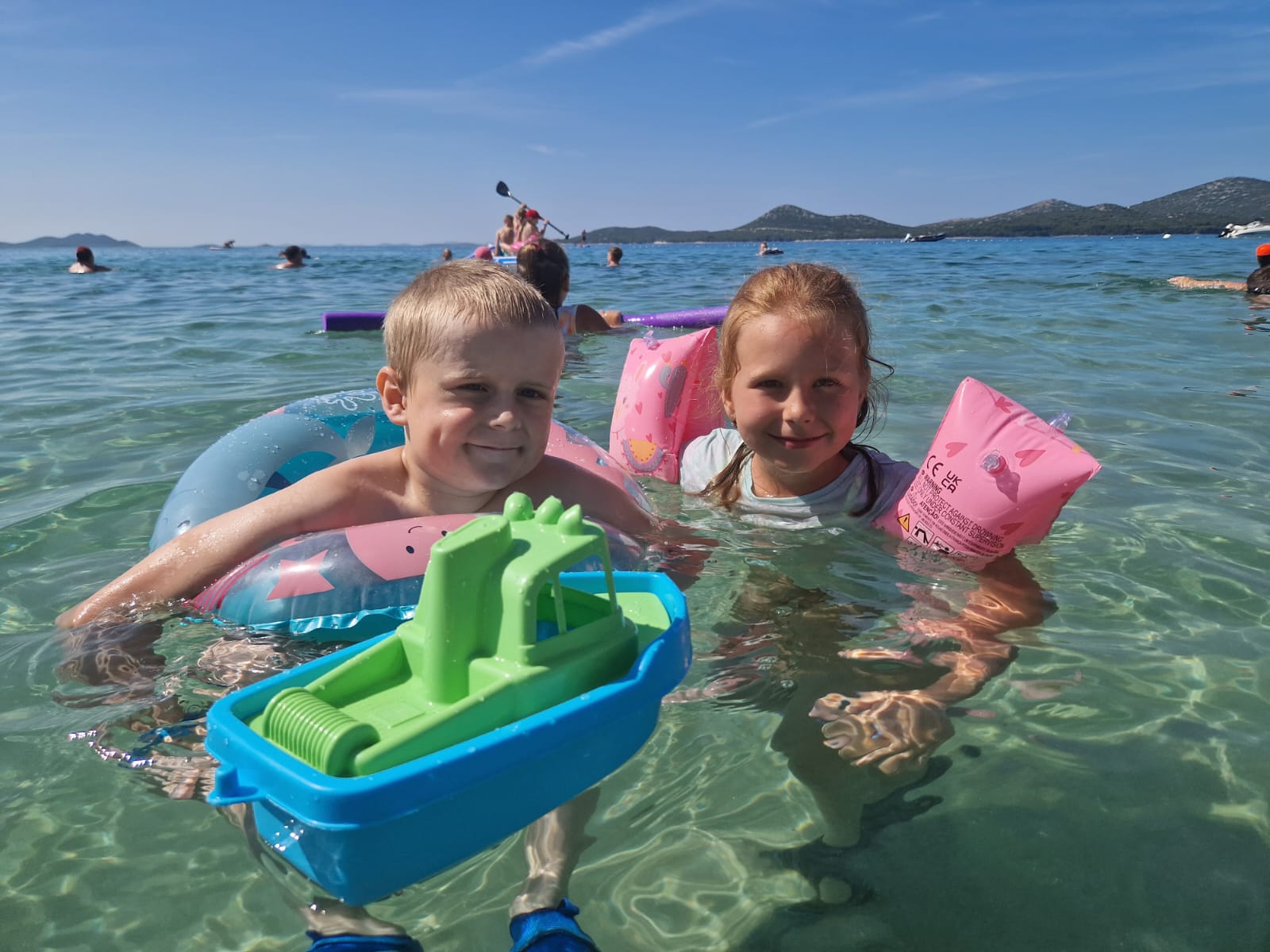 Žáci ZŠ Antonína Baráka si užili moře a koupání v Chorvatsku