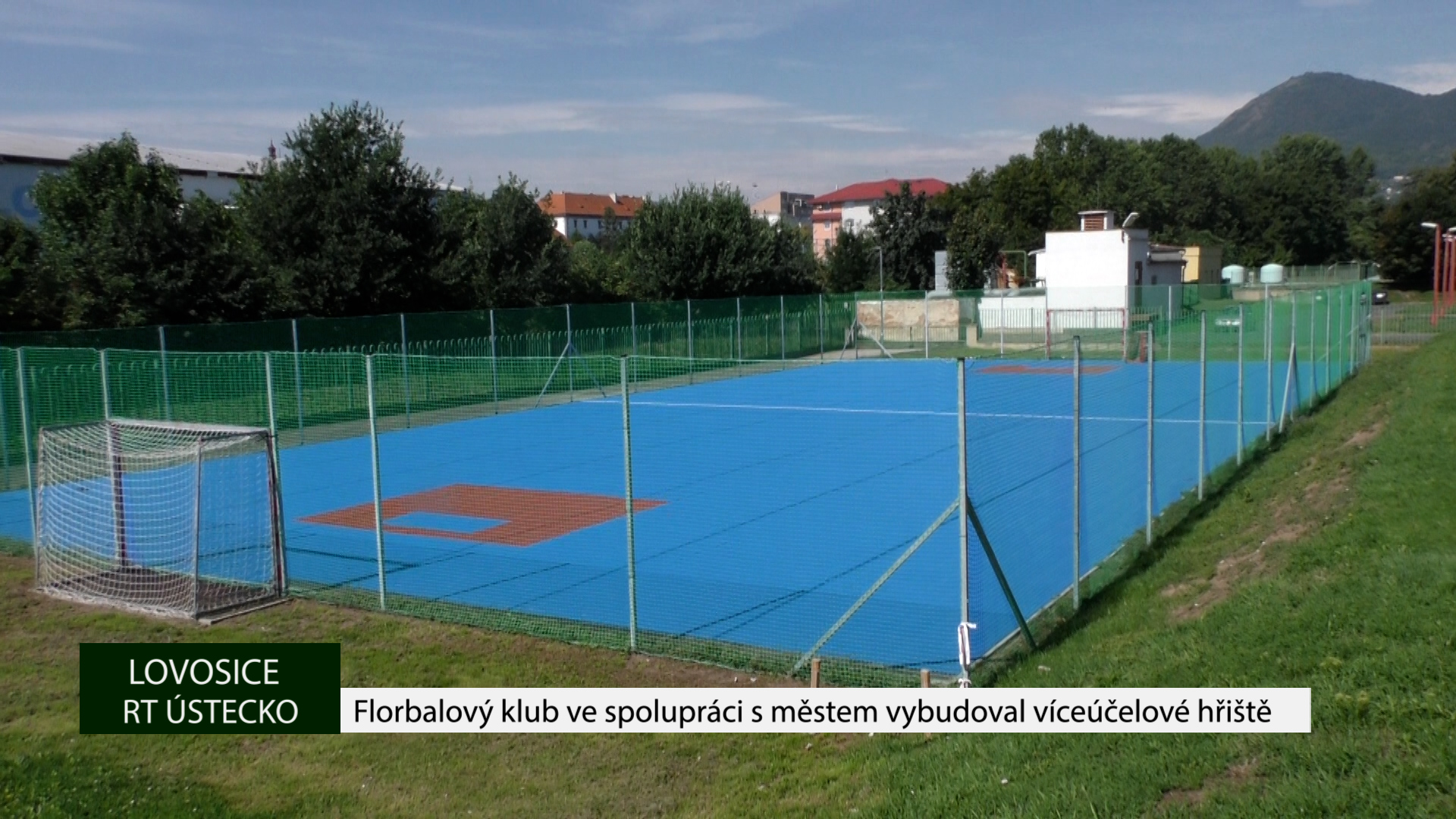LOVOSICE: Florbalový klub ve spolupráci s městem vybudoval víceúčelové hřiště