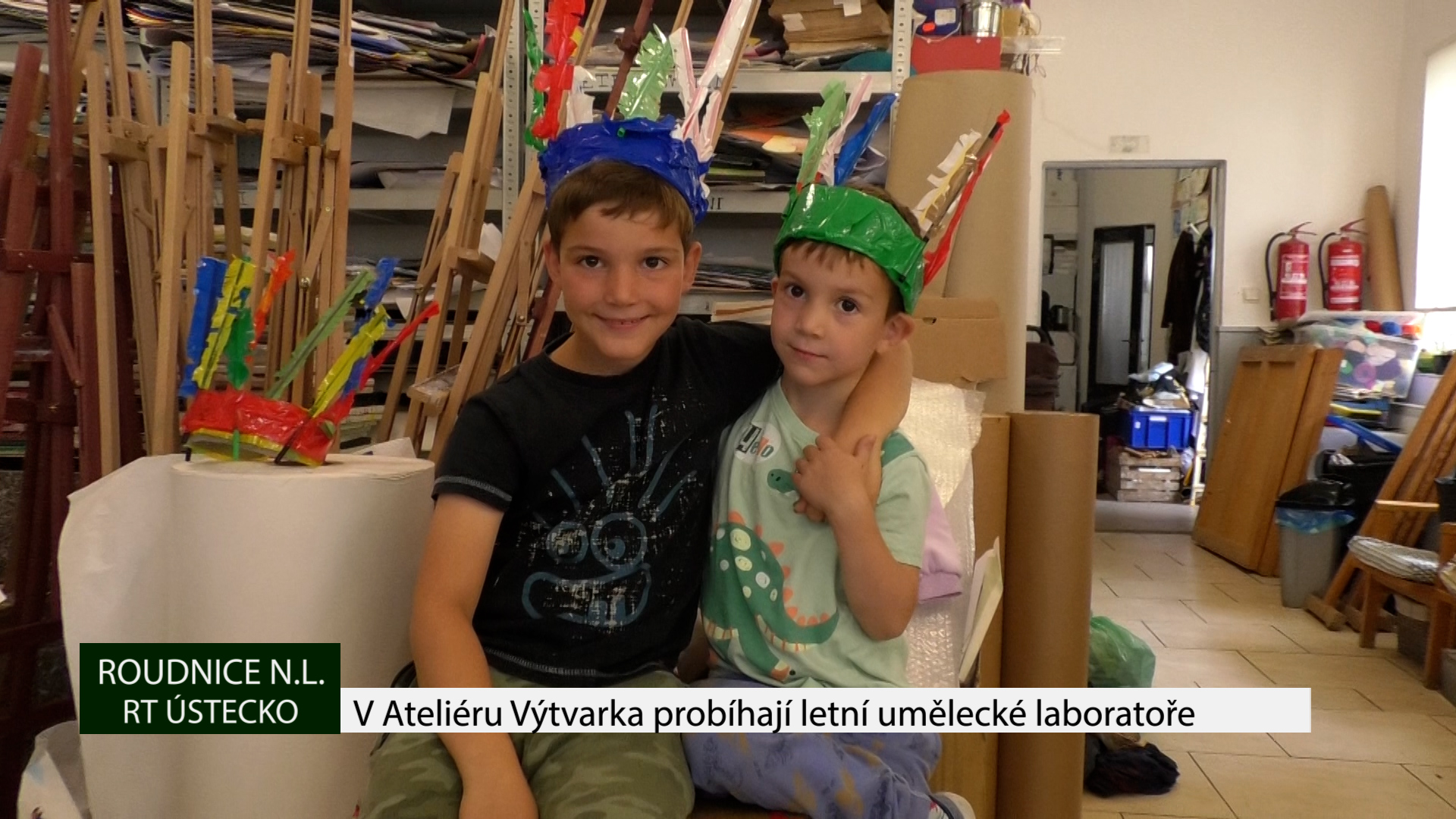 ROUDNICE N. L.: V Ateliéru Výtvarka probíhají letní umělecké laboratoře