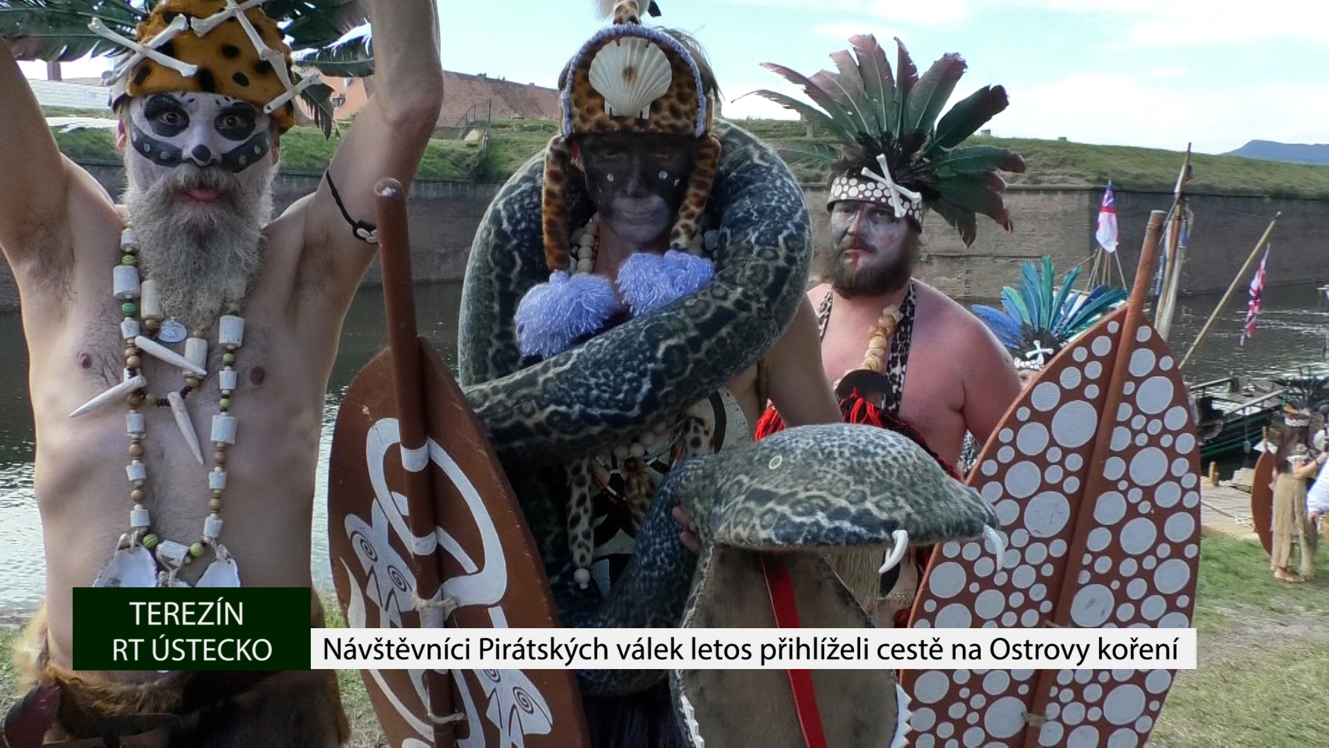 TEREZÍN: Návštěvníci Pirátských válek letos přihlíželi cestě na Ostrovy koření