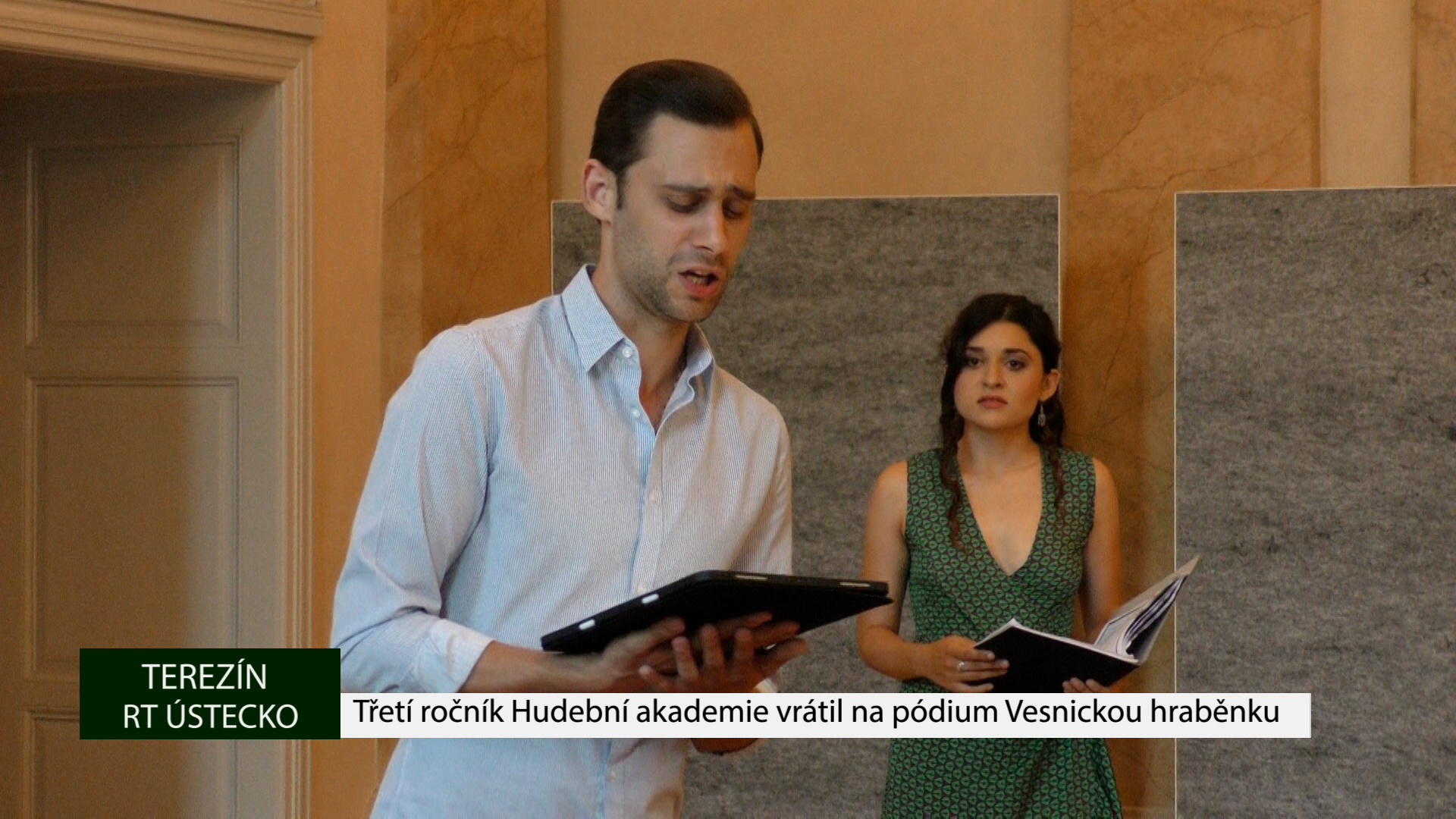 TEREZÍN: Třetí ročník Hudební akademie vrátil na pódium Vesnickou hraběnku