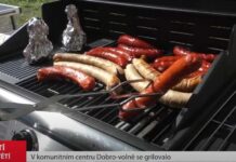 ŠTĚTÍ: V komunitním centru Dobro-volně se grilovalo