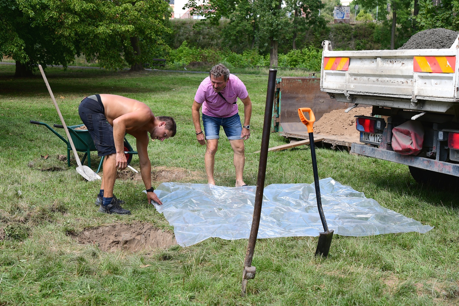 Na Střeleckém ostrově budou nové houpací sítě