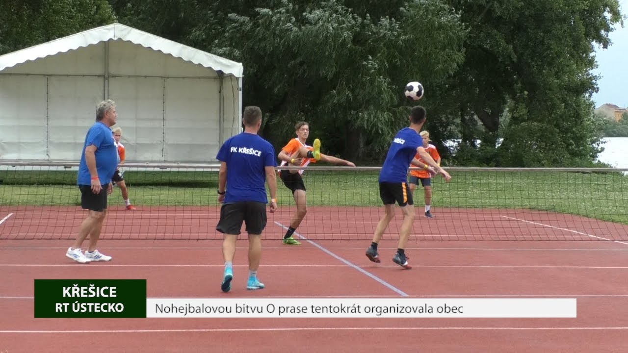 KŘEŠICE: Nohejbalovou bitvu O prase tentokrát organizovala obec