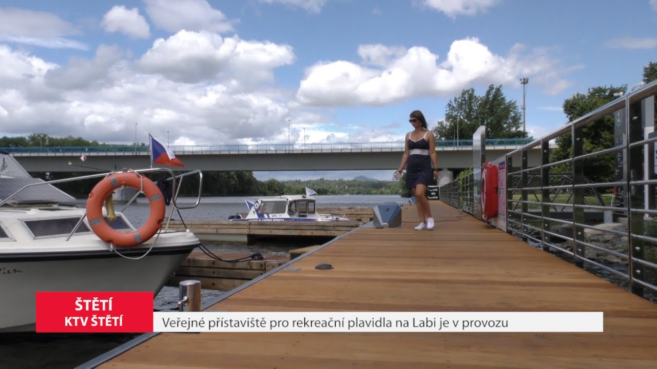 ŠTĚTÍ: Veřejné přístaviště pro rekreační plavidla na Labi je v provozu