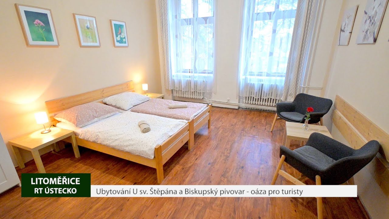 LITOMĚŘICE: Ubytování U sv. Štěpána a Biskupský pivovar – oáza pro turisty