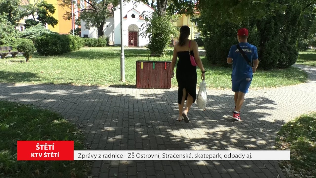 ŠTĚTÍ: Zprávy z radnice – ZŠ Ostrovní, Stračenská, skatepark, odpady aj.
