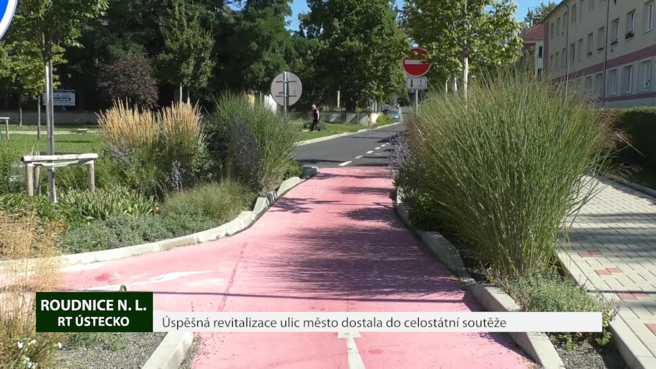 ROUDNICE N.L: Úspěšná revitalizace ulic město dostala do celostátní soutěže