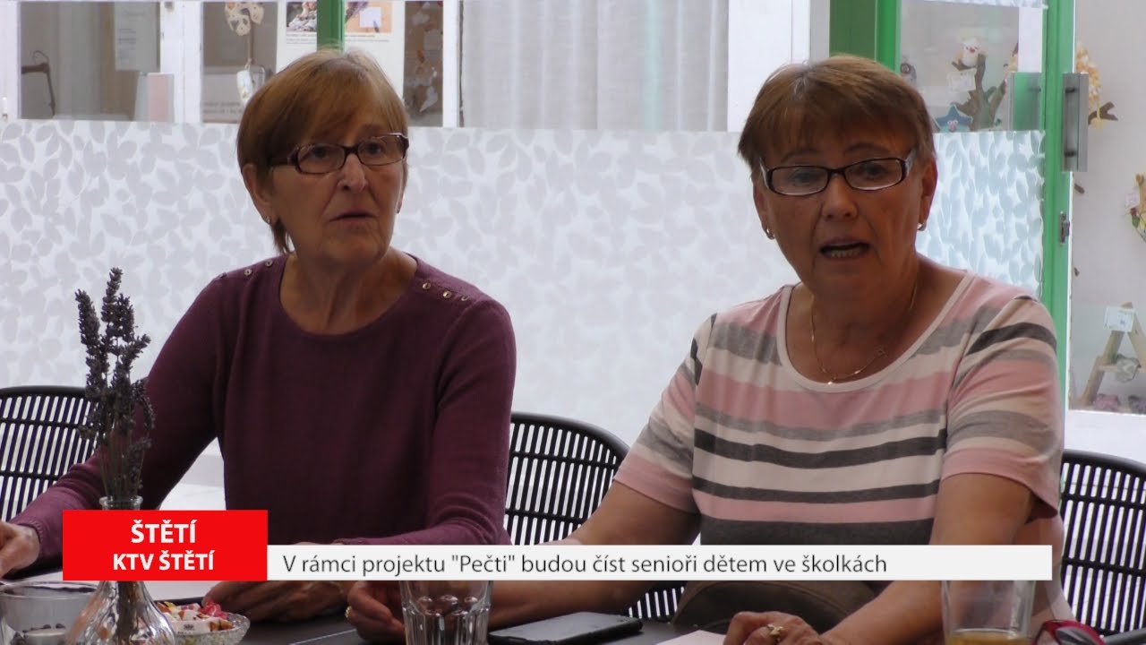 ŠTĚTÍ: V rámci projektu „Přečti“ budou číst senioři dětem ve školkách