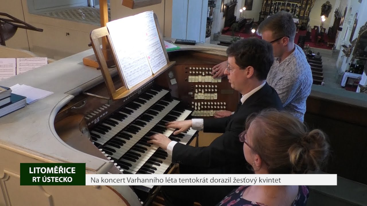 LITOMĚŘICE: Na koncert Varhanního léta tentokrát dorazil žesťový kvintet