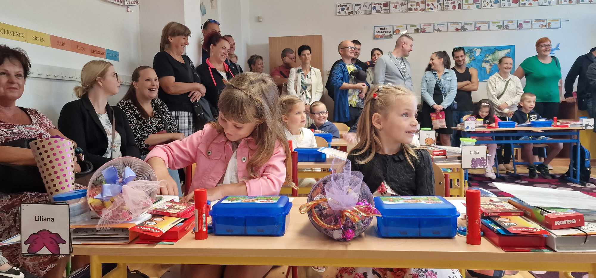 Fotogalerie: Školní rok začal i na ZŠ Havlíčkova